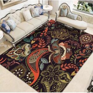 China Home Chinese Classical Soft Velvet Mat Living Room Floor Carpets Large Area Carpet Thickened on sale