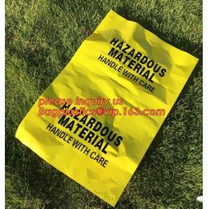 Buy cheap autoclavable ldpe medical biohazard waste plastic bags for clinical waste, Biohazard disposable medical sterilization, h from wholesalers