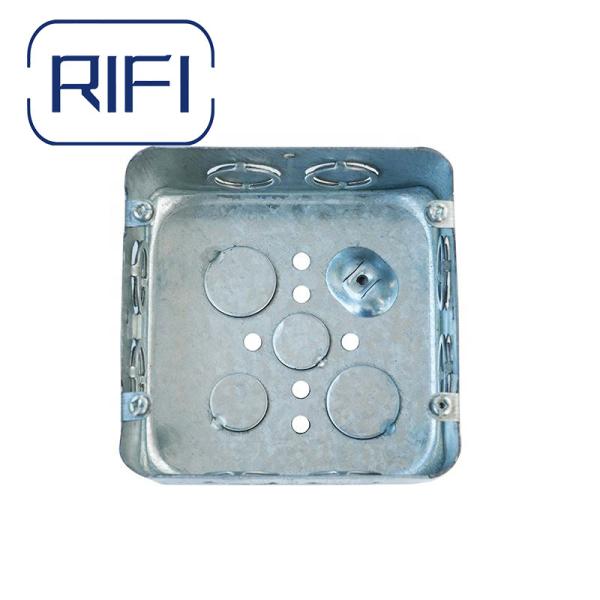 Buy cheap Indoor Electrical Box Metal Handy Boxes 2 1/8" Depth For Versatile from wholesalers