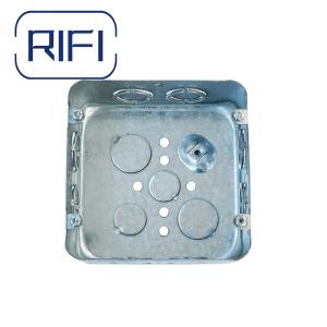 Buy cheap Indoor Electrical Box Metal Handy Boxes 2 1/8" Depth For Versatile from wholesalers