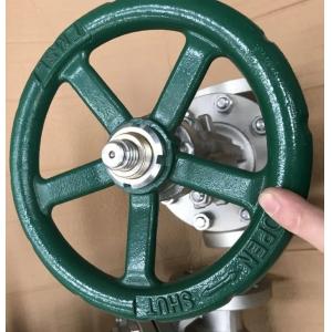 stainless steel CF8M rising stem gate valve