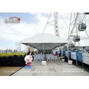Buy cheap Plain White Sidewalls CFM Permanent Movable Party Tents from wholesalers