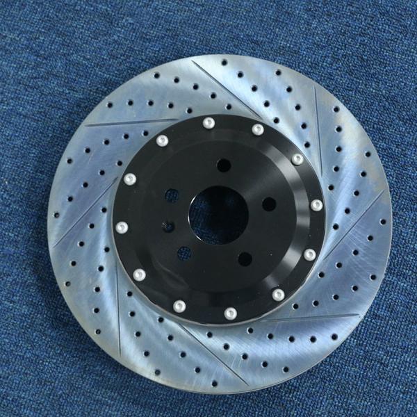 380x36mm Performance Brake Disc Modified Innovative Metallurgy Decreases Pad