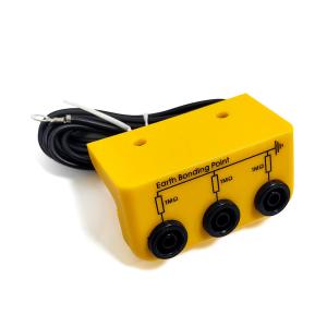 Buy cheap L Shaped Yellow Grounding Socket EPA Equipment Component from wholesalers