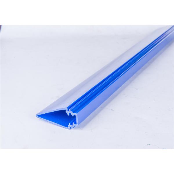 Quality Extruded Polycarbonate LED Profile Moisture Proof LED Diffuser / Lampshade for sale