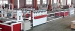 Buy cheap Two Conical Screw Wood Plastic Production Line , WPC Extrusion Machinery from wholesalers