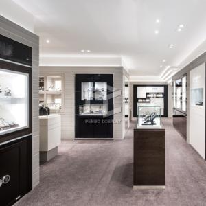 930mm Long Store Watch Display Showcase 5mm Thick MDF Multifunctional