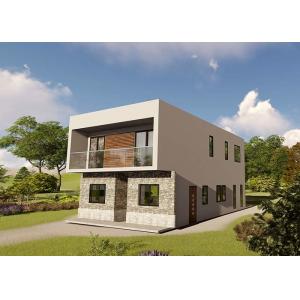 Buy cheap 2-storey House for Family Light Steel Fame Prefabricated Home Easy to Assemble from wholesalers