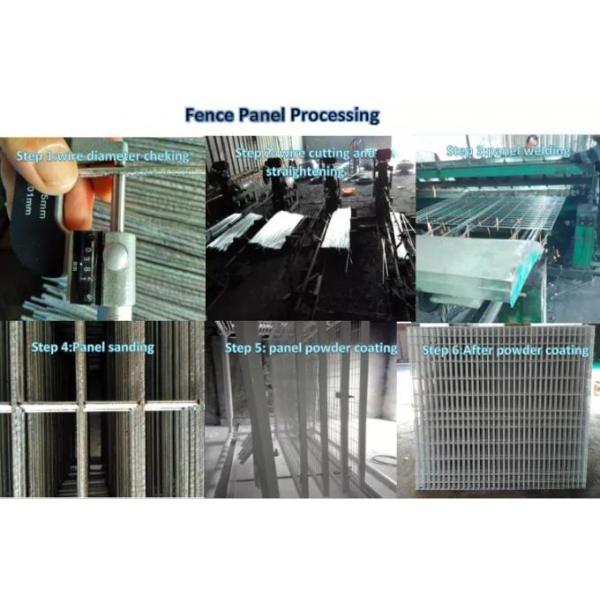 PVC coated Wire Mesh Fencing Panels NYLOFOR 3D Brand 11