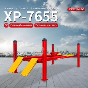 Buy cheap CE Approved Four Post Hydraulic Mechanical product