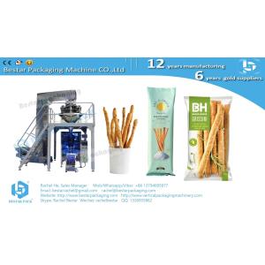 Buy cheap Breadsticks automatic weighing and pillow bag packing machine from wholesalers