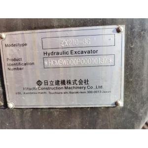 Buy cheap Good condition 21100KG Second-hand Hitachi ZX210-3G 110kw power With ISUZU AA-6BG1T model from wholesalers