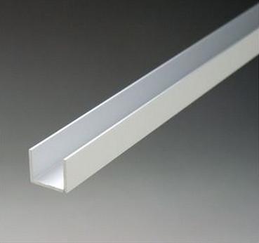 Quality Anodized Aluminum U Channel Extrusions / aluminium frame profiles for sale