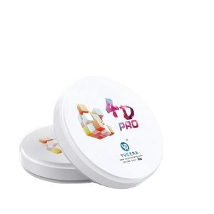 Buy cheap Yucera Dental 98mm Multilayer Zirconia Block  4D Pro Multilayer Zirconia Disc Open System from wholesalers