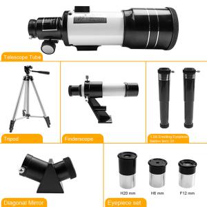 T11.5610 Astronomical Refracting Telescope F300 Lens Clear Aperture 70mm