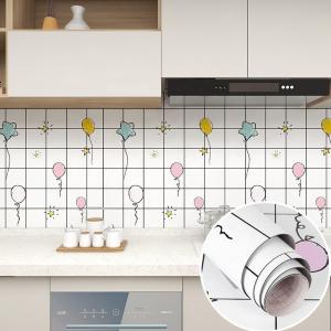 Buy cheap Modern Design Removable Foil Sticker for Kitchen Backsplash Peel Off Anti-Oil Kitchen Sticker from wholesalers