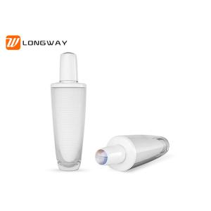 Buy cheap Emulsion Packaging Plastic Cosmetic Bottles Round Shape 100g Recycled from wholesalers