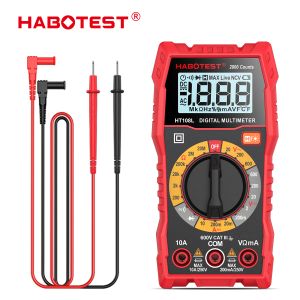 CE Certified Digital Multimeter with ABS Material and Low Battery Indicator for