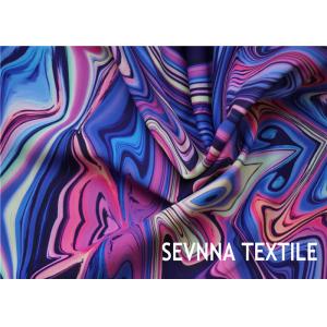 Buy cheap Double Side Printing Poly Spandex Fabric With Double Printing Patterns from wholesalers
