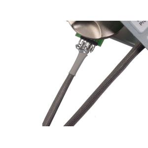 Buy cheap Custom White Braided Sleeving , Expandable Automotive Wire Sheathing  from wholesalers