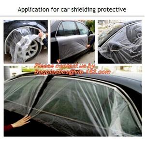 Buy cheap Car shielding protective film, Coreless auto paint masking film, Auto Paint Masking Film with Paper Core, HDPE Masking from wholesalers