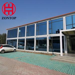 Buy cheap Zontop China Hurricane Proof Modern Modular  3 Bedrooms 2 Storey Prefab Container House from wholesalers