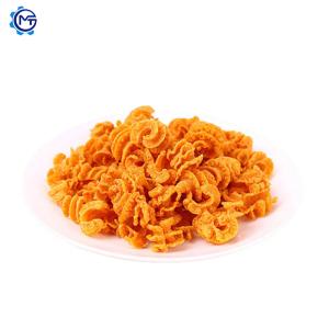 Fish Duck Bugles Snack Pellet Frying Line 200kw Salad Stick Machine