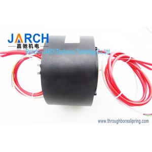 Through hole 60mm High Current Slip Ring 3 Circuits 200A Power 15 Circiuts