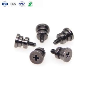 Buy cheap Custom M4 Carbon Steel Black Nickel Shoulder Screw 2-50mm from wholesalers