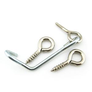 Buy cheap Aluminium Closed Eye Screws Black Oxide Finish Closed Screw Hook from wholesalers