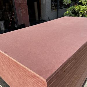 Nontoxic Durable MDF Veneer Panels , Moistureproof MDF Fiber Board