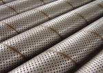 Round Hole Perforated Steel Tube Spiral Welded 316l Pipe Filter Element