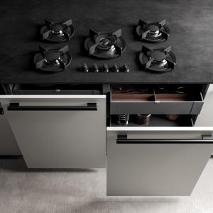 Buy cheap Customized Stylish Kitchen Cabinet Modern Glass Winecase With Bar Table from wholesalers