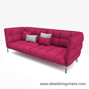 Fabric Husk Two Seater Sofa