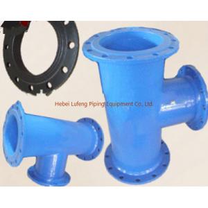 DN1000x800x1000mm Ductile Iron Pipe Fitting All flanged tee