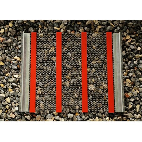 Pu Polyurethane Steel Screen Mesh Anti - Clogging Harp Screen Mesh With Hook