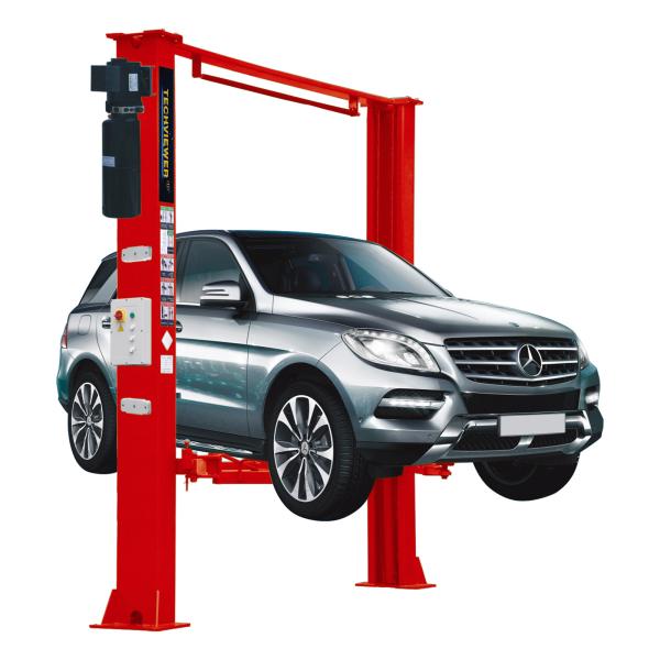 Quality 4T Capacity Electric Release 2 Post Lift Car Lifting Machine for sale
