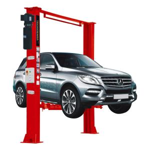 Buy cheap 4T Capacity Electric Release 2 Post Lift Car Lifting Machine from wholesalers