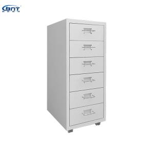 China 6 Drawer Steel Document Cabinet School Vertical File Cabinet on sale