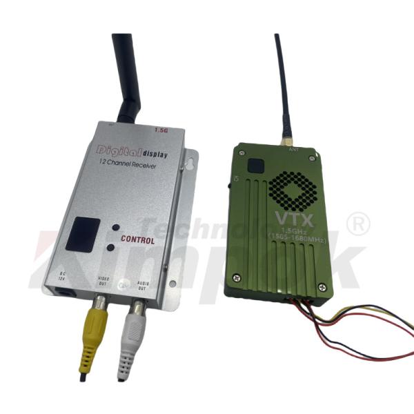 China 1.5GHz 8W Video Transmitter Receiver 1.5G VRX for RC FPV Racing Drone High Power VTX on sale China 1.5GHz 8W Video Transmitter Receiver 1.5G VRX for RC FPV Racing Drone High Power VTX on sale