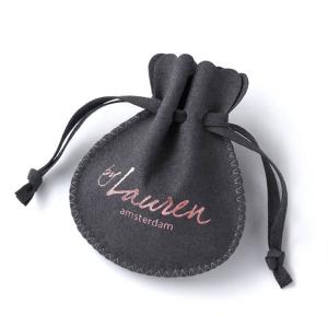 Buy cheap Microfiber Drawstring Jewelry Pouch With Pockets Silk Screening Printing from wholesalers
