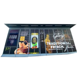 China Fingerprint Delivery Intelligent Gym Outdoor Parcel Locker System Digital Electronic Steel Smart Metal Storage Lockers on sale