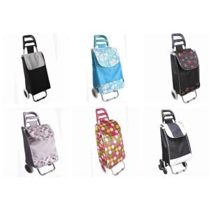 Buy cheap folding shopping trolley bag with two wheels from wholesalers