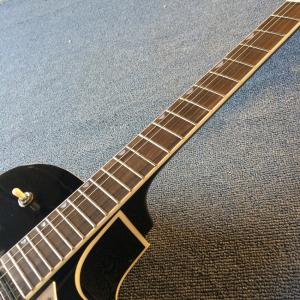 Buy cheap Hollow body jazz electric guitar,Double F hole, tremolo system, black high quality jazz guitar from wholesalers