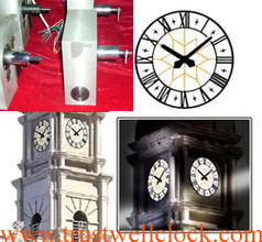 Quality master clocks system and slave clocks with GPS synchronize working time support daylight saving time for sale