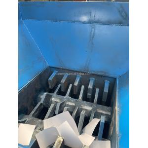 Buy cheap Double Shaft Compact Structure Welding for Crushing Clothes Scrap PVC HDPE PP PET from wholesalers