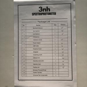 YS3010 Portable Colour Measurement Equipment 3nh With Specular Component