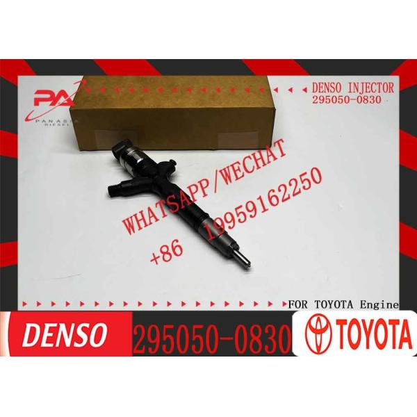 Quality 1KD-FTV 295050-0831 295050-0832 diesel fuel injector 295050-0830 295050 0830 diesel engine fuel injector 2950500830 for sale