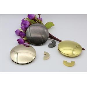 Buy cheap High end shiny gold quality zinc alloy round ring clip turn lock for handbag from wholesalers