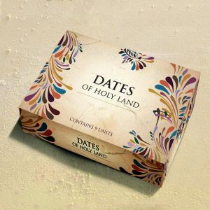 Buy cheap Custom Printed Paper Date Packing Boxes For Ramadan from wholesalers